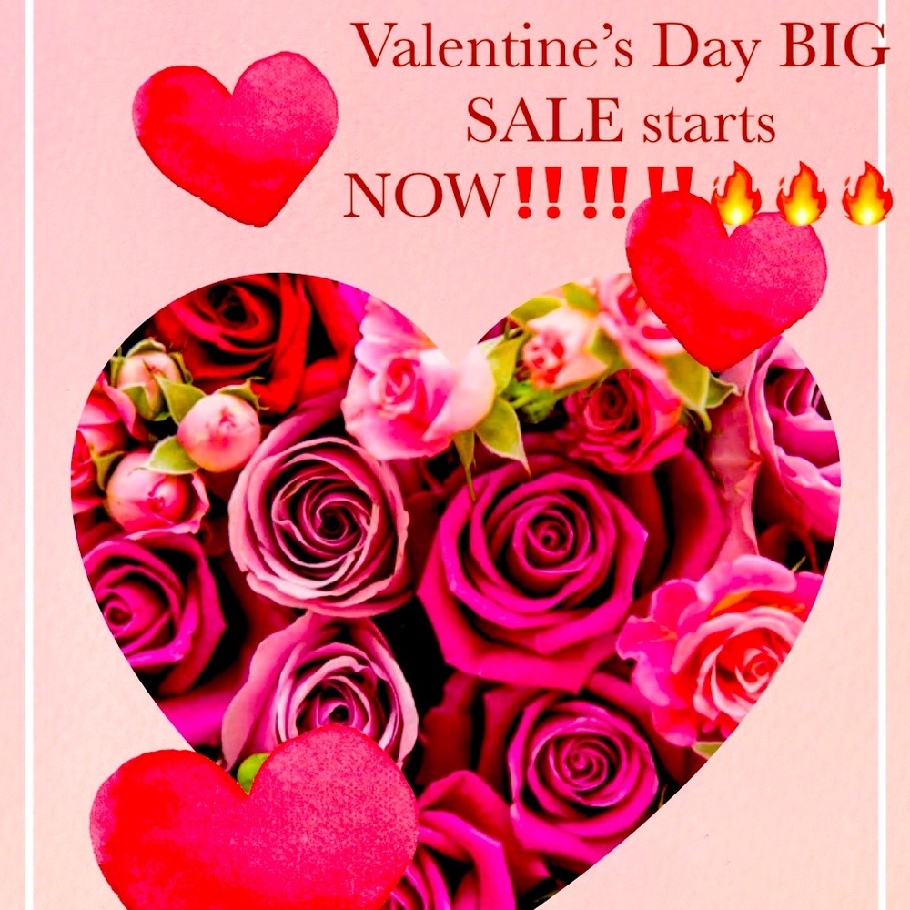 bigggg V- day sale ‼️🔥💕🥂